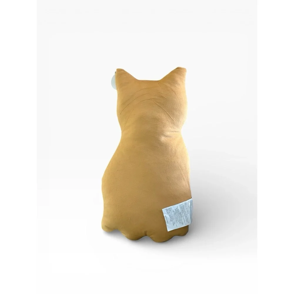 Realistic Orange Kitty Cat Green Eyes Seasonal 4 Bow Ties Throw Pillow‎ Decor